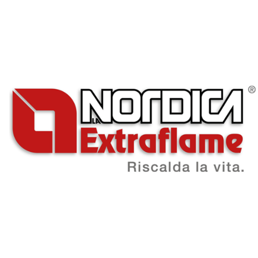 logo logo stufe caminetti nordica