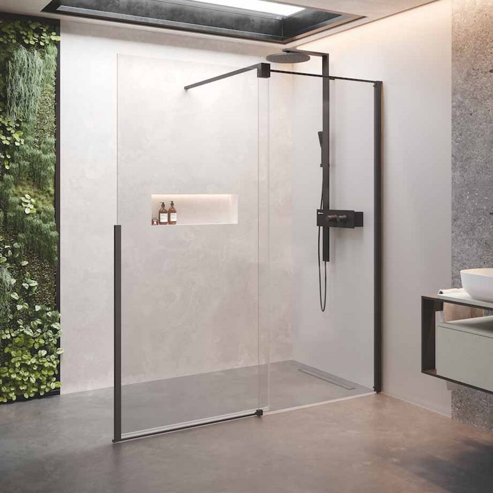 box doccia novellini gres porcellanato bianco