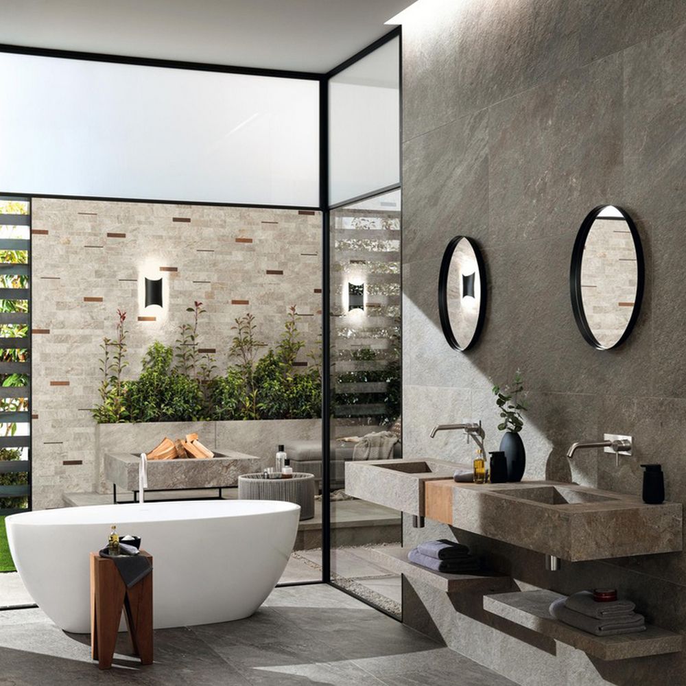 vasca da bagno e lavabi gres porcellanato atlas