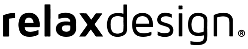 relax design logo